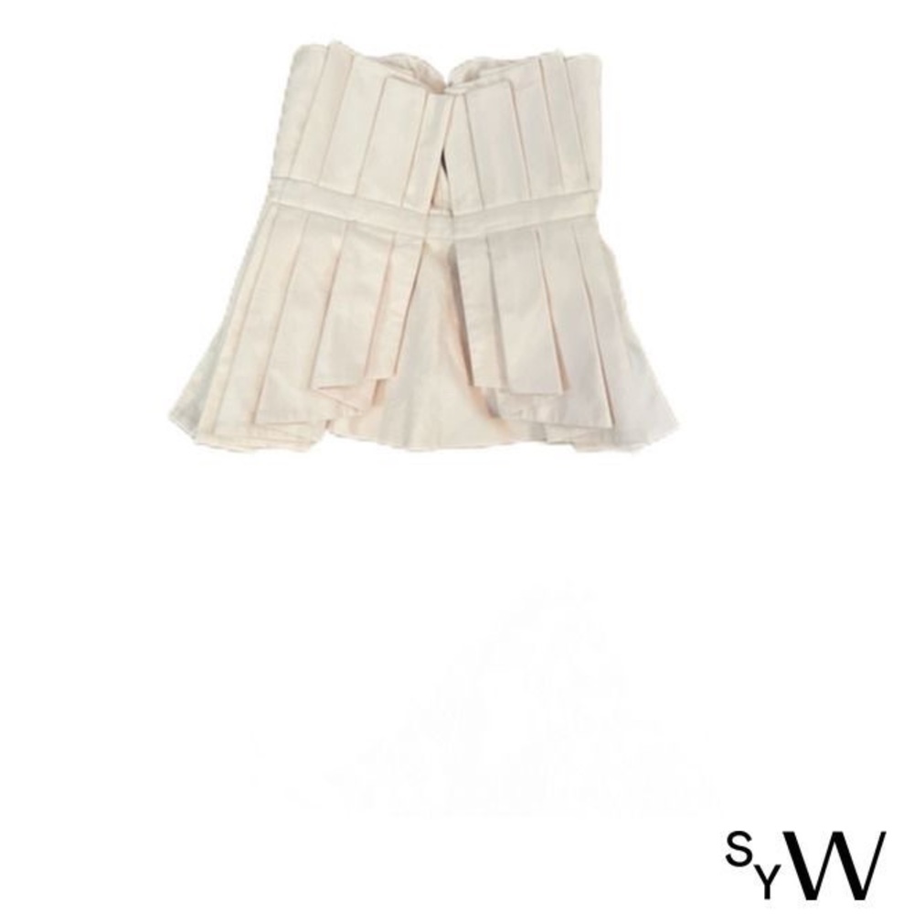 Cameo Pale Pink Strapless Structured Top
